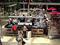 Kaiten zushi, An open plan conveyor belt sushi restaurant at London Paddington Railway Station ロンドン・パディントン駅の回転寿司屋