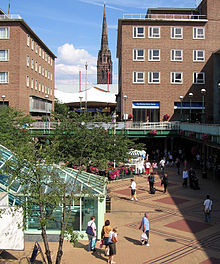 Stadtzentrum von Coventry