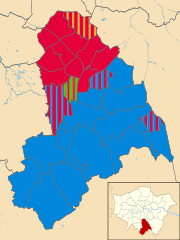 Croydon 2022 results map