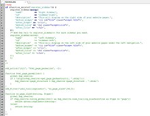 This is an example of PHP code for the WordPress content management system. Custom-software-developement-php-net.JPG