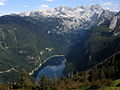 Dachstein a jezero Vorder Gosausee