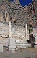 Greece, Delphi, Polygonal wall