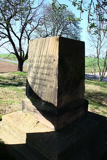 Denkmal Bierhügel Salzmünde