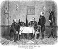 Die Gartenlaube (1868) b 613.jpg Eine Ausschußsitzung der Gesellschaft „Ulk“ in Haspe. Nach einer Photographie