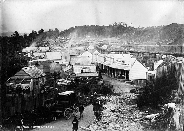 Dillmanstown, a gold mining town