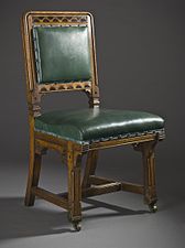 Dining chair (ca. 1867), Los Angeles County Museum of Art.