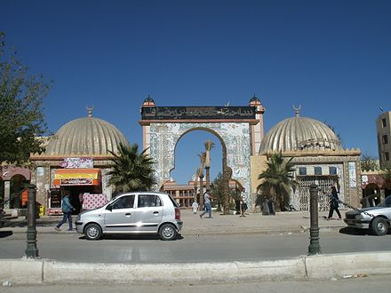 Mosque Square (Place da la mosquée) in Djelfa