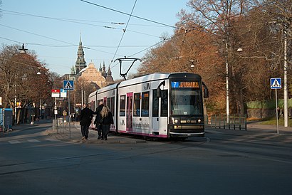 Vägbeskrivningar till Liljevalchs/Gröna Lund med kollektivtrafik
