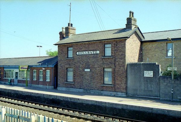 The historic station building at Donabate, built in 1844