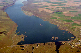 Dry Falls Dam dam in Grant County, Washington, USA