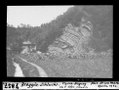 Breggia-Schlucht, Flysch-Biegung. Historisches Bild von Leo Wehrli (1934)