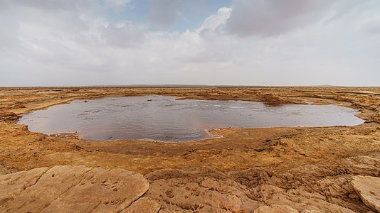 Gaet'ale Pond in the Danakil Depression