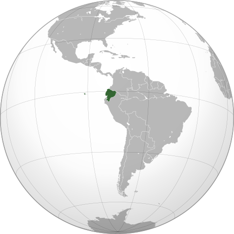 Ecuador Locator