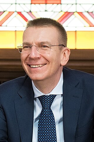 <span class="mw-page-title-main">Edgars Rinkēvičs</span> Latvian politician and official