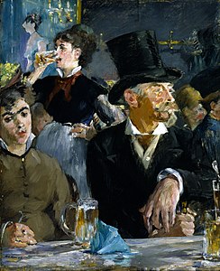 Édouard Manet Au Café, Café-concert