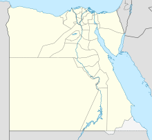 Кеопсова пирамида на мапи Египта