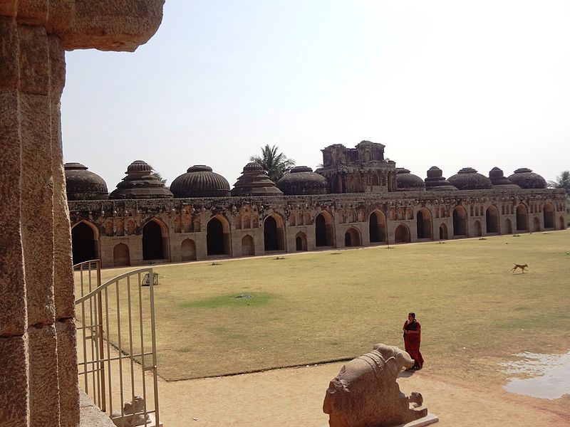 File:Elephant Stable at Hampi Group of Monuments.jpg