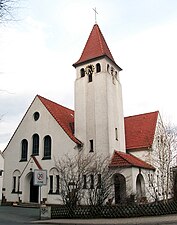 Friedenskirche (1914) in Stadtteil Elverdissen