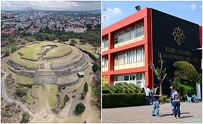 Cómo llegar a Escuela Nacional de Antropología E Historia en transporte público - Sobre el lugar