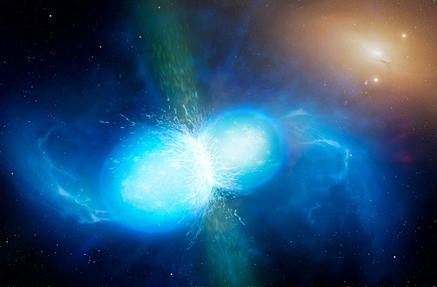 Tạo hình ấn tượng của sao neutron hợp nhất sẽ làm bạn choáng ngợp trước vẻ đẹp hoang dã và bí ẩn của vũ trụ. Xem qua hình ảnh này để khám phá những bí ẩn chưa được giải mã của vũ trụ.