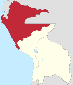 North Peru within the Peru–Bolivian Confederation