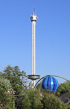 The Euro Tower.  The cabin is in the lower third.