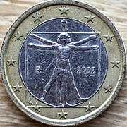 Italiensk 1 euro fra 2002