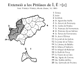 Vocalisme tònic. Extensió de Ĭ, Ē > [ε] a les Pitiüses, a l'oest de l'illa d'Eivissa