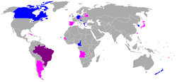 Participating countries in the wildcard tournaments.
.mw-parser-output .legend{page-break-inside:avoid;break-inside:avoid-column}.mw-parser-output .legend-color{display:inline-block;min-width:1.25em;height:1.25em;line-height:1.25;margin:1px 0;text-align:center;border:1px solid black;background-color:transparent;color:black}.mw-parser-output .legend-text{}
Men
Men and women
Women FIBA World Olympic Qualifying Tournament 2008.PNG