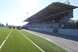 Ferentino citadelle du centre d'entraînement sportif FR tribuna.jpg