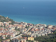 Panorama di Finale Pia.