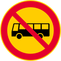 C9. Linja-autolla ajo kielletty