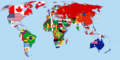 Flag map of the world (1990)