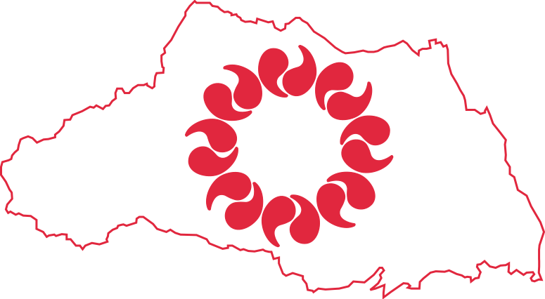 File:Flag map of Saitama Prefecture.svg