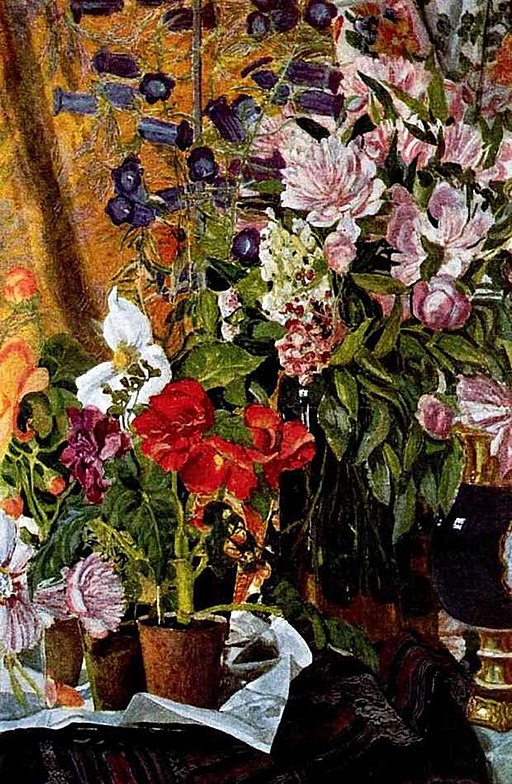 Flowers by A.Golovin (1912)