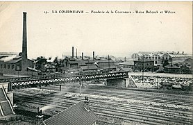Usine Babcock et Wilcox à la Courneuve au début du XXe siècle