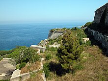 View of the Medici fortifications.