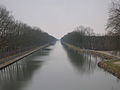 Foto genomen op de brug van Sint-Huibrechts-Lille (richting Herentals)