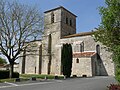 Français : église de Foussignac, Charente, France