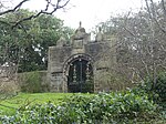 Wall and gateway to Bidston Hall