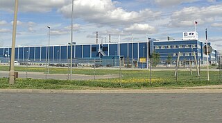 GM-AvtoVAZ Russian car company, a joint-venture between General Motors and AvtoVAZ