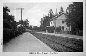 A Gare de Mison cikk illusztráló képe