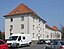 Denkmalgeschützte Häuserzeile Gerader Steg 2-10 der Siedlung des Spar- und Bauvereins Dresden-Gruna