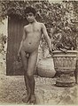 M 1126 recto. Ragazzo nudo accanto a un vaso / Nude boy by a vase. Cm 17x22,5.