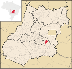 Location in Goiás state