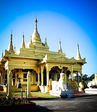 <span class="mw-page-title-main">Golden Pagoda, Namsai</span> Burmese style Buddhist temple in India