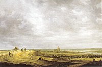 Rivierlandschap met gezicht op Arnhem, 1641, Christie's, London, Particuliere collectie