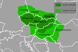 Great Moravia during Svatopluk (en).svg