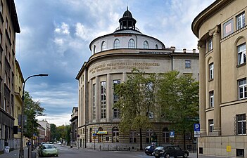 Gmach Związku Młodzieży Rękodzielniczej i Przemysłowej Kraków ul. Krupnicza 29 (ul. Skarbowa 2-4), 1920-1939