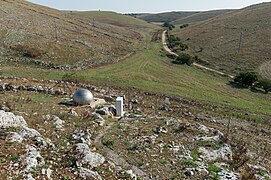 Lage des Höhleneingangs in der Vallone Lamalunga